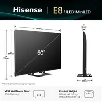 HISENSE 50E8Q