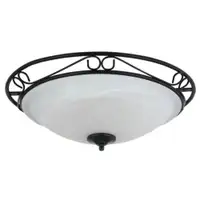 RABALUX Athen plafonjeraD47 E27 3x60W mat crno