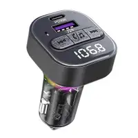 KETTZ FM Transmiter i Punjac Yare – QC3.1 + Type-C PD30W, LED