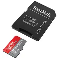 SANDISK SDXC 400GB 100MB/s A1Class10 + adap