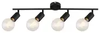 RABALUX Lamar, metal spot , E27 4xMAX 40W, mat crna