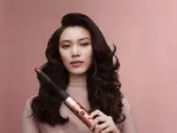 DYSON Airwrap 142899 Amber Silk / Pink Champagne Curly+Cily