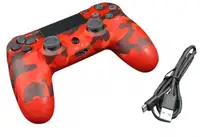 GEMBIRD Thrillershock PC/PS4 Red Camo Wireless