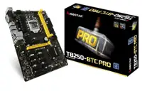 Biostar TB250-BTC PRO Intel B250 1xPCI-Ex16 11xPCI-Ex1