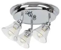 RABALUX Antoine, plafonska kupatilska lampa, E14 / 3x max. 4