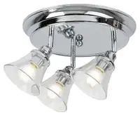 RABALUX Antoine, plafonska kupatilska lampa, E14 / 3x max. 4