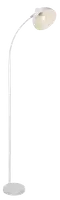 RABALUX Daron, podna lampa, metal, crna boja E27 158cm