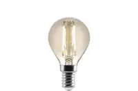 RABALUX Filament LED sijalica, smoky, metal+staklo, E14 G45