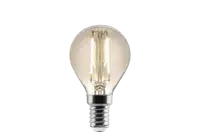 RABALUX Filament LED sijalica, smoky, metal+staklo, E14 G45