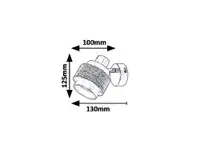 RABALUX Basil Spot E14 1X MAX 40W shrom/s oak