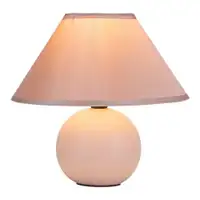 RABALUX Ariel, unutrašnja keramicka stona lampa, braon, E14 G45 1xM