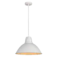 RABALUX Wilbour, metalna bela visilica, E27 1x60W IP20