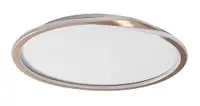 RABALUX Mathiola, LED plafonjera zlatna 40W, 2450lm, 3000K, 56cm
