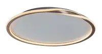 RABALUX Mathiola, LED plafonjera zlatna 40W, 2450lm, 3000K, 56cm