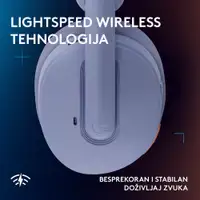 LOGITECH G325 LIGHTSPEED gejmerske bežicne slušalice Lila 981-001538