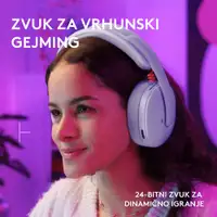 LOGITECH G325 LIGHTSPEED gejmerske bežicne slušalice Lila 981-001538