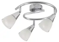 RABALUX Nicolette spot E14 3xMax40W hrom/belo
