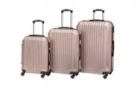 ENOVA ABS SEVILLA Set kofera 55/65/75cm bez
