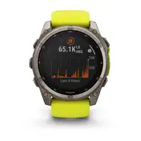 GARMIN Fenix 8 51mm Sapphire Solar Yellow