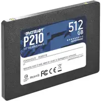 PATRIOT SSD 512GB P210 SATA3 P210S512G25