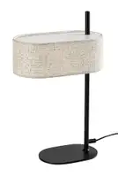 RABALUX Narmin, stona crna/bež tekstil, 1xE14, visina 43cm