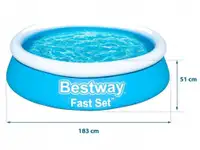 BESTWAY Fast Set 1.83m x 51cm