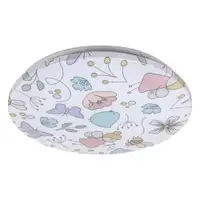 RABALUX Hanka plafonjera LED 24W 3000K okrugla 38cm cvetovi/leptiri