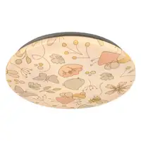 RABALUX Hanka plafonjera LED 24W 3000K okrugla 38cm cvetovi/leptiri