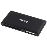 HAMA USB 3.0 SD/microSD/CF/MS crni