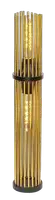 RABALUX Roxas, podna lampa 2xE27, metal crna/bakar sa tekstil kablom, visina 71cm