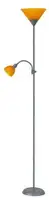 RABALUX Action podna lampa sa citacem E27+E14 silver/narandžasta