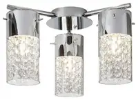 RABALUX Niagara, plafonska kupatilska lampa, E14 / 3x max. 4