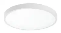RABALUX Alenzo, LED plafonjera sa daljinskim, dimabilna, 24W, 3000-6000K, 35.5cm, IP44, bela