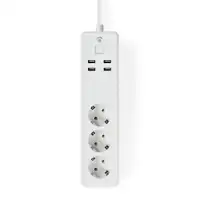 NEDIS 3xSHUCKO 4xUSB 16A WIFI