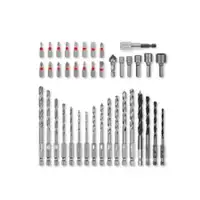 EINHELL L-Case 40 kom Set imp.bit burgija + S2-E6.3-1/4", burgije + nas.kljuc