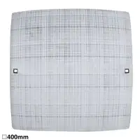 RABALUX Scottie plafonjera400x400 E27 2x60W belo/hrom