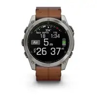 GARMIN Fenix 8 51mm Sapphire Chestnut Leather