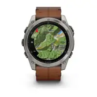 GARMIN Fenix 8 51mm Sapphire Chestnut Leather