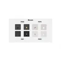 RABALUX Boven zidna lampa LED3W crna IP54
