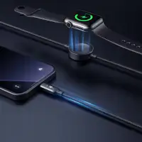 MCDODO CA-5680 kabl Lightning 2u1, 1.5m, 36W, sa mag. punjenjem za iPhone watch