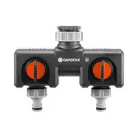 GARDENA Razvodni ventil ogs sa g 1" ili g 3/4'' na 2 x 3/4" ili 2 x 1/2"