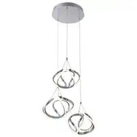 RABALUX Palmira visilica hrom, LED 50W, 3400lm, 3000K