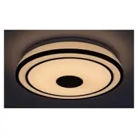 RABALUX Nikolaus, plafonska lampa, crna 24W, 1600lm-2400lm, 3000-6500K IP20