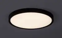 RABALUX Paulos plafonjera LED24W D30cm crna