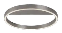 RABALUX Thrac, plafonska brušeni aluminium, LED 20W, 1350lm, 4000K, precnik 40cm