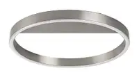 RABALUX Thrac, plafonska brušeni aluminium, LED 20W, 1350lm, 4000K, precnik 40cm