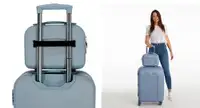 MOVOM RIGA ABS Beauty case sky blue