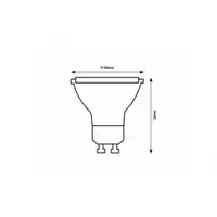 RABALUX LED sijalica GU10, 8W, 700lm, 3000K