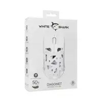 WHITE SHARK WGM 5019 DAGONET, BT/Wireless Mouse White