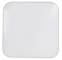 RABALUX Oscar2, LED 18W, 1350lm, 4000K, precnik 34cm, bela, braon prsten